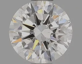 0.52 Carat F SI2 Round Diamond