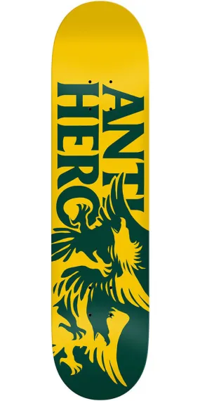 Anti-Hero Feeding Frenzy Skateboard Deck - Gold/Green - 7.75in x 31.8in