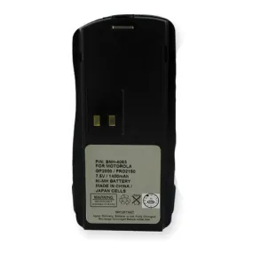 Batteries N Accessories BNA-WB-BNH-4063 2-Way Radio Battery - Ni-MH, 7.5V, 1400 mAh, Ultra High Capacity Battery - Replacement for Motorola PMNN4063R Battery