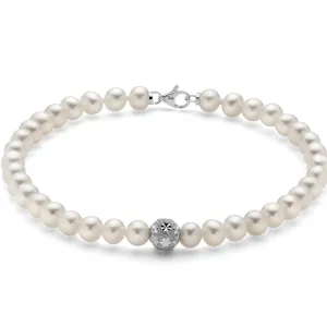 Bracciale donna Miluna in oro e perle Collezione Boule Miluna PBR3047V