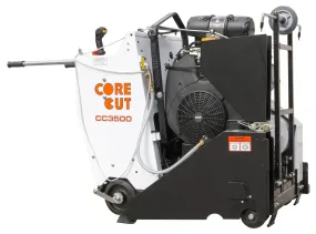 CC3500 Propane Self Propelled Core Cut Walk Behind Saw