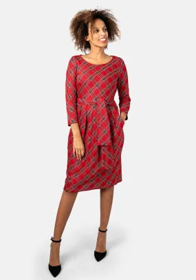 Ellington Red Tartan Dress