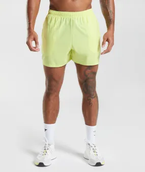 Gymshark Arrival 5" Shorts - Firefly Green